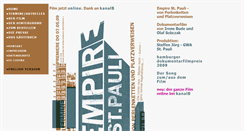 Desktop Screenshot of empire-stpauli.de